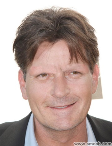 charlie sheen young photos. Charlie Sheen without eyebrows
